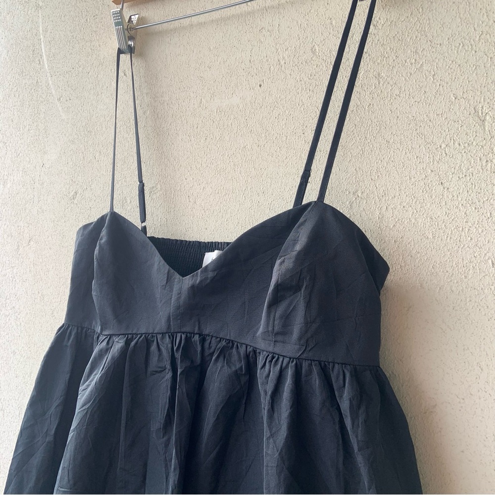 Elegant Wilfred Black Spaghetti Strap Dress - Picture 4 of 15